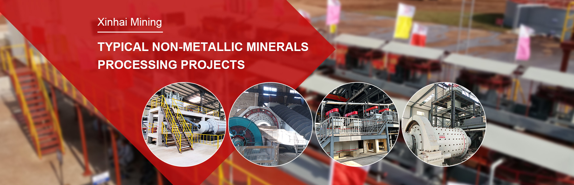 Typical Non-Metallic Minerals Processing Projects