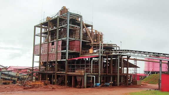 Mozambique 10000TPD heavy sand ore production line project