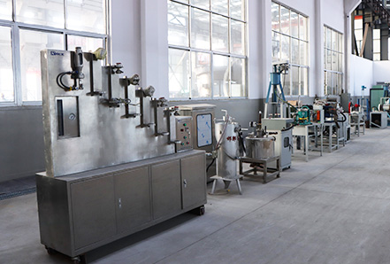 Particle Size Analysis Test Area