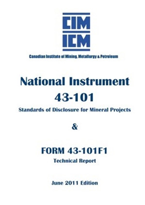 Canadian NI43-101 standards