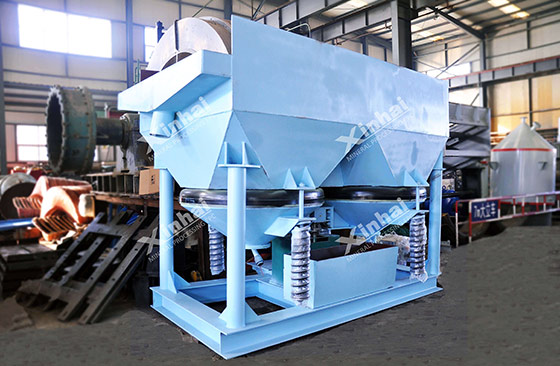 jig machine in xinhai