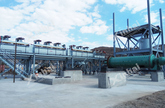 copper ore flotation separation system