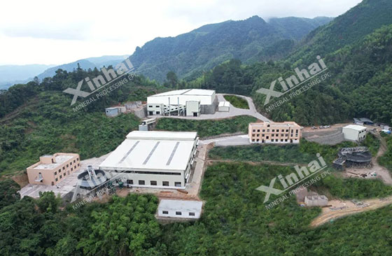 fluorite ore processing plant from xinhai mining