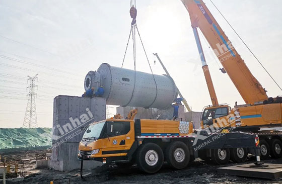 grinding machine installation of iron ore processing plant