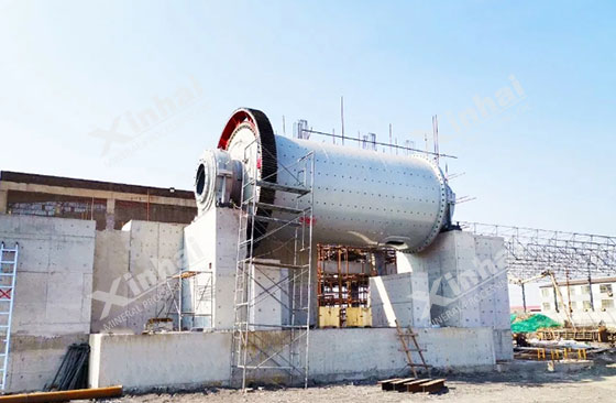 grinding mill installation in iron ore processing plant