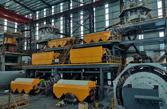 iron ore magnetic separation machine