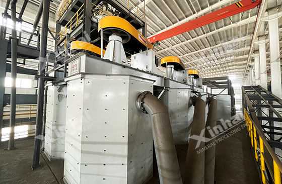 scrubbing machine manufactured by xinhai