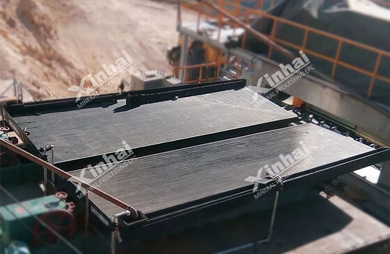 tin ore shaking table