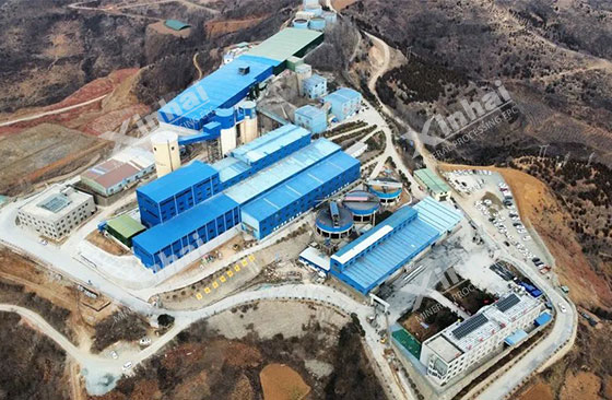 Henan 1500TPD polymetallic mine project