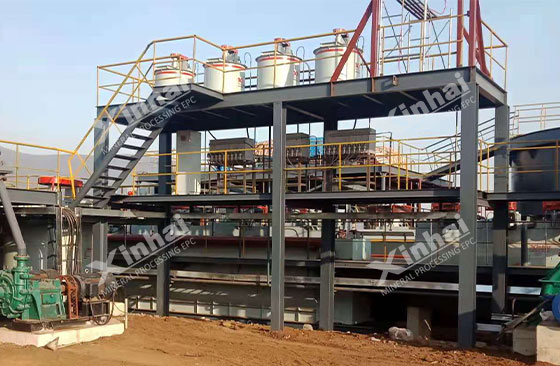 flotation gold ore beneficiation plant