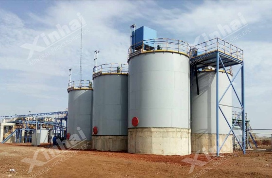gold-plant-Leaching-Agitation-Tank