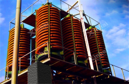 spiral-chute-gravity-separation-equipment