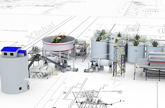 Gold Mine Beneficiation Test