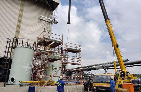 construction of chrome ore beneiciation plant