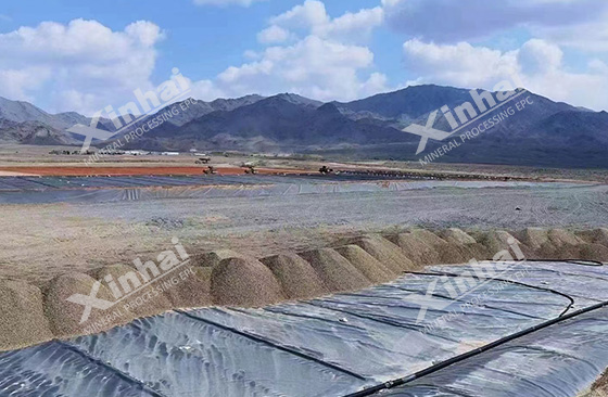 Heap Leaching Gold Extraction Process