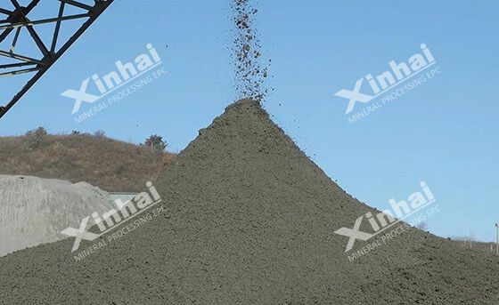 gold ore heap leaching